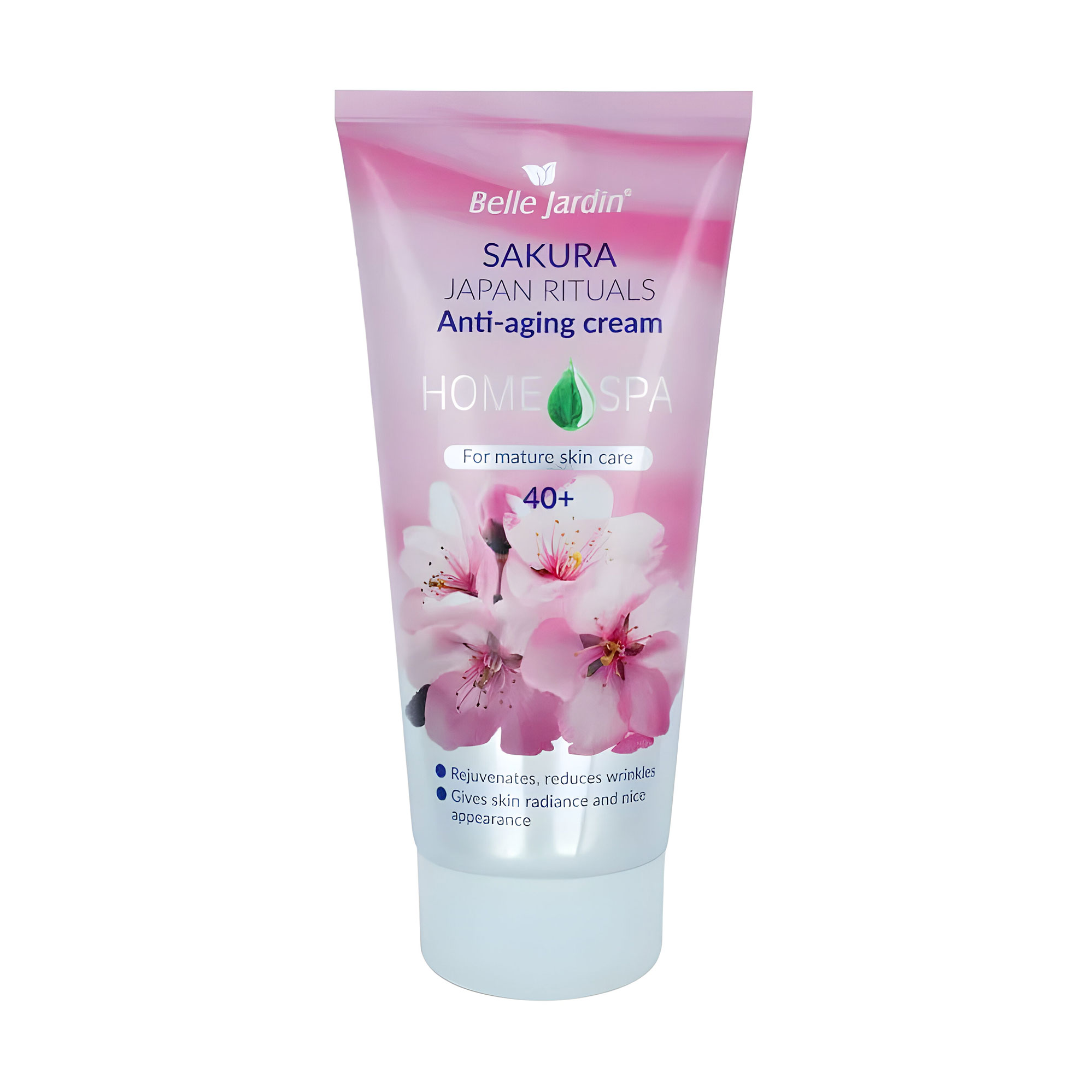 Антивіковий крем для обличчя та тіла Belle Jardin Home Spa Sakura Japan Rituals 40+, 200 мл